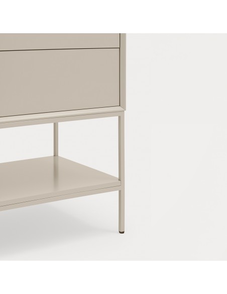 Teulat Platt Aparador minimalista 166 x 98, MDF lacado Areia