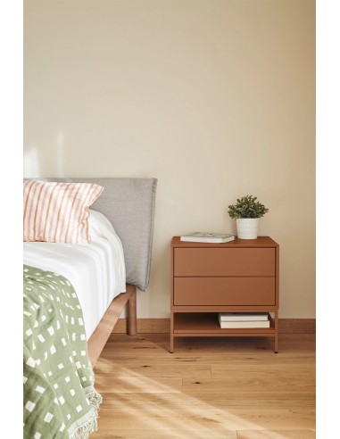 Mesa de cabeceira minimalista Teulat Platt 55 x...