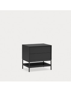 Teulat Platt mesita de noche minimalista 55 x 55, MDF...