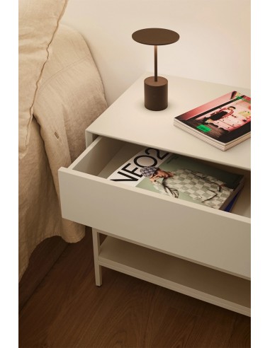 Mesa de cabeceira minimalista Teulat Platt 55 x...