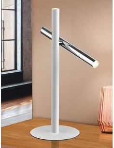 SOBREMESA VARAS CROMO 2 Led