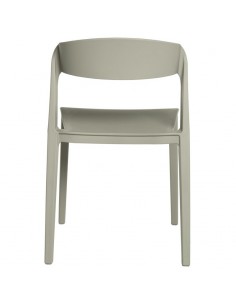 SILLA exterior ADELYN apilable, POLIPROPILENO MENTA. 2