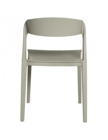 SILLA exterior ADELYN apilable, POLIPROPILENO...