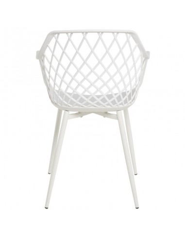 SILLA CON BRAZOS CHARLOTTE BLANCO....