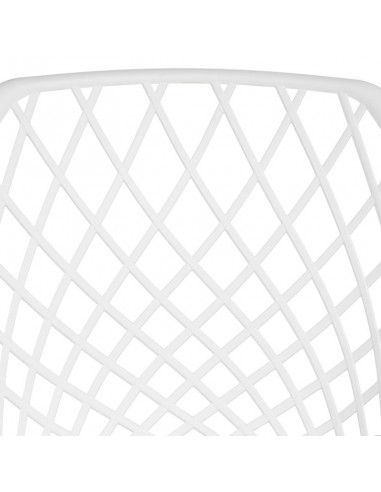 SILLA CON BRAZOS CHARLOTTE BLANCO....