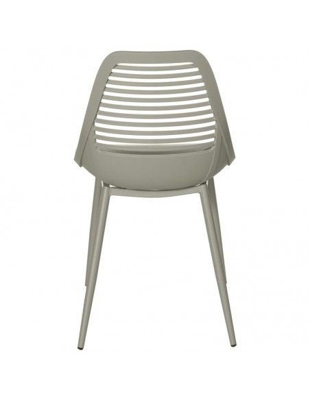 SILLA DE POLIPROPILENO LEIA MENTA. PATAS METAL