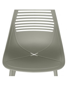 SILLA DE POLIPROPILENO LEIA MENTA. PATAS METAL 2