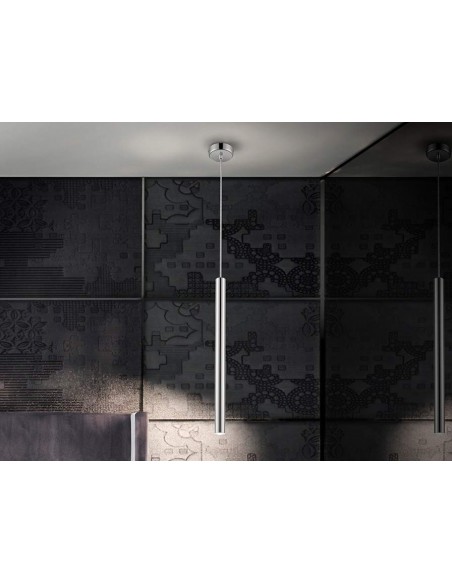 candeeiro suspenso VARAS CROMO 1L