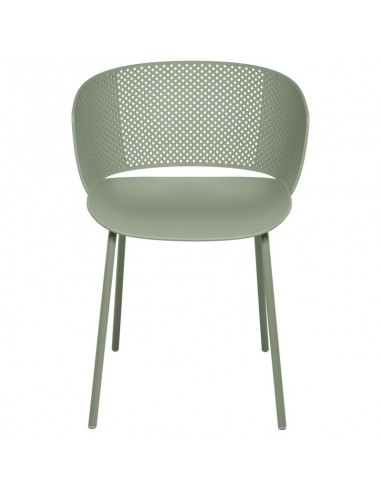 SILLA CON BRAZOS NOELLE MENTA, POLIPROPILENO,...