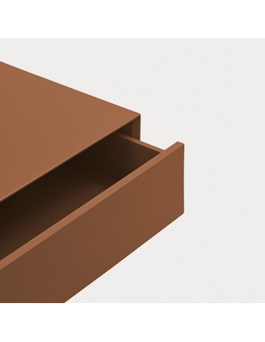 Mesa de cabeceira suspensa minimalista Teulat...