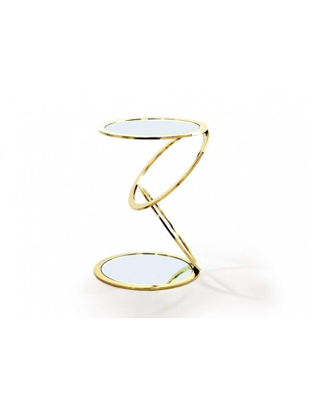 MESA AUXAROS ORO Ø45