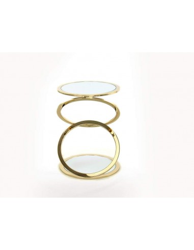 MESA AUXAROS OURO Ø45