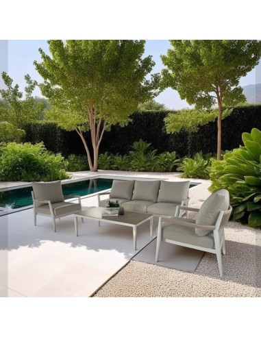 Conjunto 4 exteriores FORMENTOR, sofás e mesa...