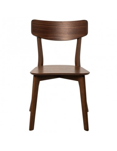 Silla contemporánea ALAIA de madera de hevea...