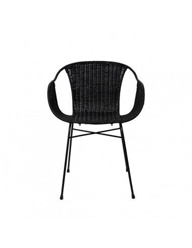 Cadeira em vime ALLEGRA com braços, base em...