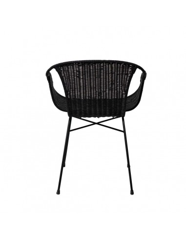 Cadeira em vime ALLEGRA com braços, base em...