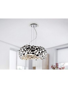 LÂMPADA 5LNARISA Ø47 CROMO