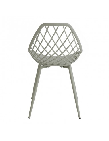 Silla de diseño JOSIE, polipropileno, metal