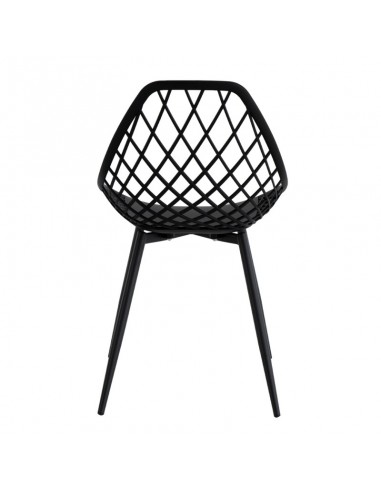 Silla de diseño JOSIE, polipropileno, metal