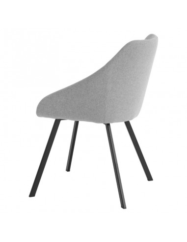 Silla de diseño JENNA tejido tapir y patas de...