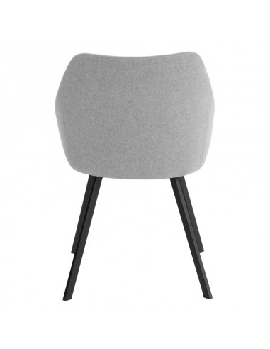 Silla de diseño JENNA tejido tapir y patas de...