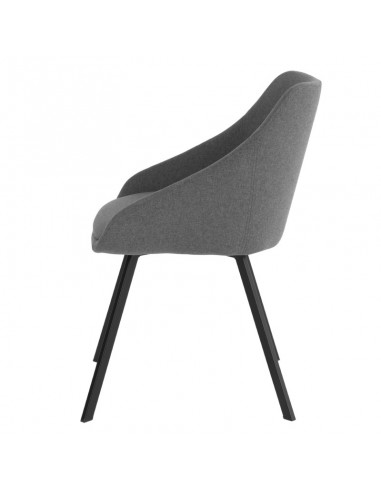 Silla de diseño JENNA tejido tapir y patas de...