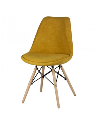 SILLA NORDICA LINDY, madera, tela