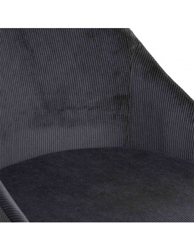 Cadeira de jantar MACIE, tecido de veludo...