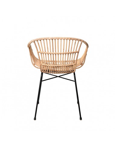 Cadeira design Nancy com braços em estrutura de...