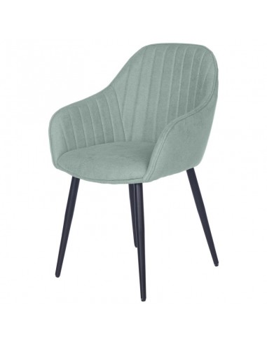 Cadeira de jantar NATALIA, tecido menta e...
