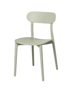 Silla de cocina GRETA en polipropileno color menta. 2