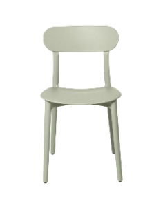 Silla de cocina GRETA en polipropileno color menta.