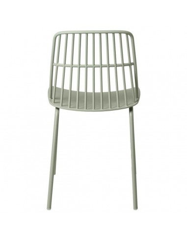 Silla NERINA, polipropileno menta y patas de...