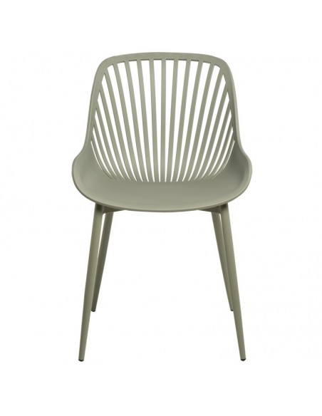 Silla de cocina RANIA, polipropileno y metal menta