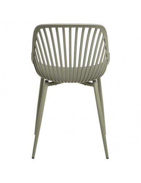 Silla de cocina RANIA, polipropileno y metal menta