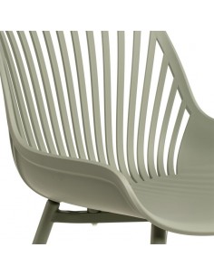 Silla de cocina RANIA, polipropileno y metal menta 2