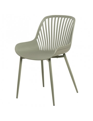 Silla de cocina RANIA, polipropileno y metal menta