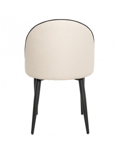Cadeira de jantar SLOANE, estofada Beige com...