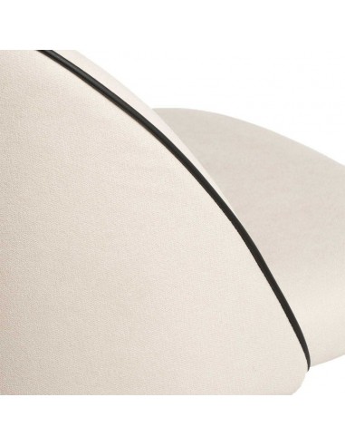 Cadeira de jantar SLOANE, estofada Beige com...