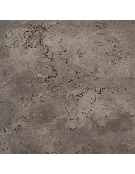 Mesa de cocina extensible EILIF 120 (160) x 75, gris y metal negro