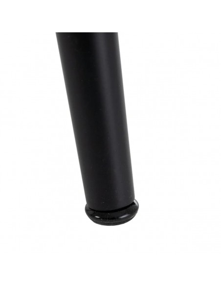 Mesa de cristal FASTVY 140 x 75, metal y madera de haya