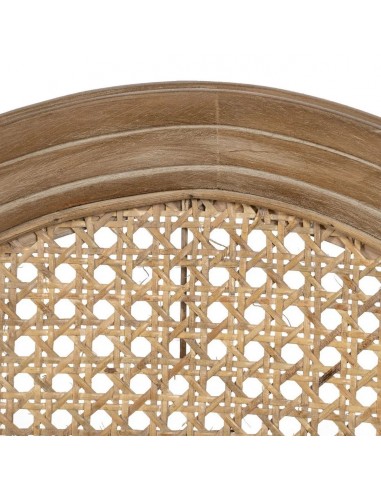 Silla medallón GAZARA, madera en blanco...