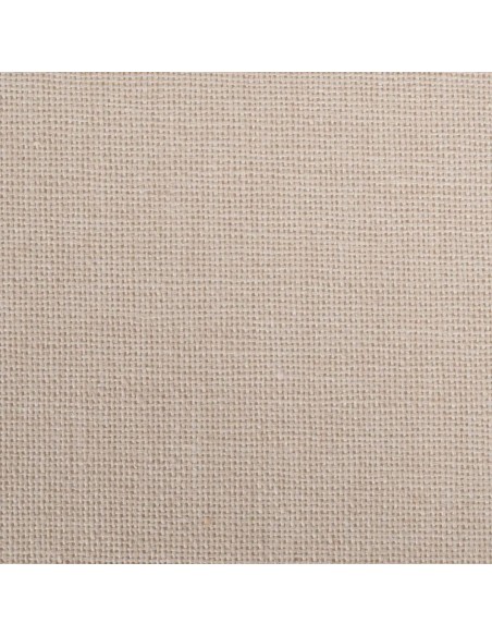 Silla medallón GAZARA, madera en blanco cepillado y ratan