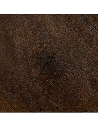 Mesa ovalada colonial MAILEN 120 x 106, madera...