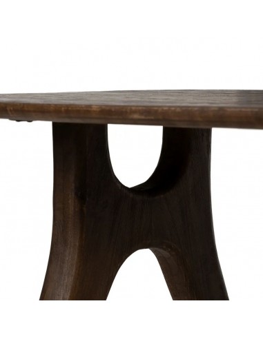 Mesa colonial ovalada MAILEN 200 x 100, madera...