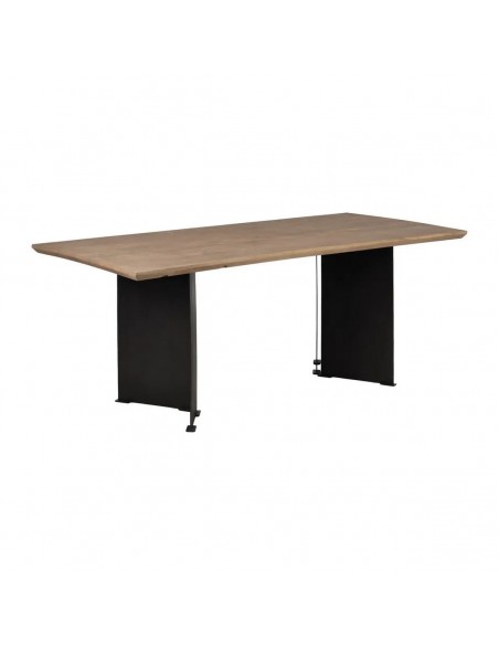 Mesa LITTO 190 x 90 em madeira de manga e pés de metal