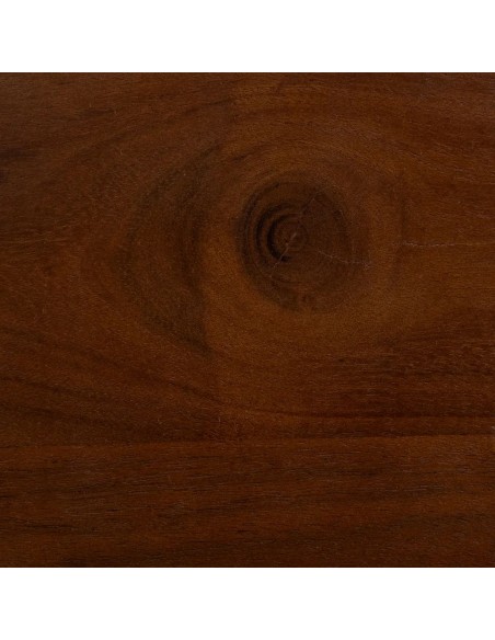 Mesa étnica NEALY 180 x 90 de madera de acacia oscura