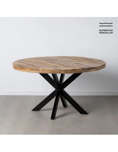 Mesa redonda Argo 140 madera de mango y patas...