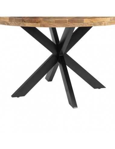 Mesa redonda Argo 140 madera de mango y patas...