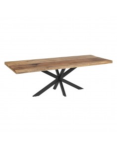 Mesa design Argot de 240 x 100, madeira de manga natural...